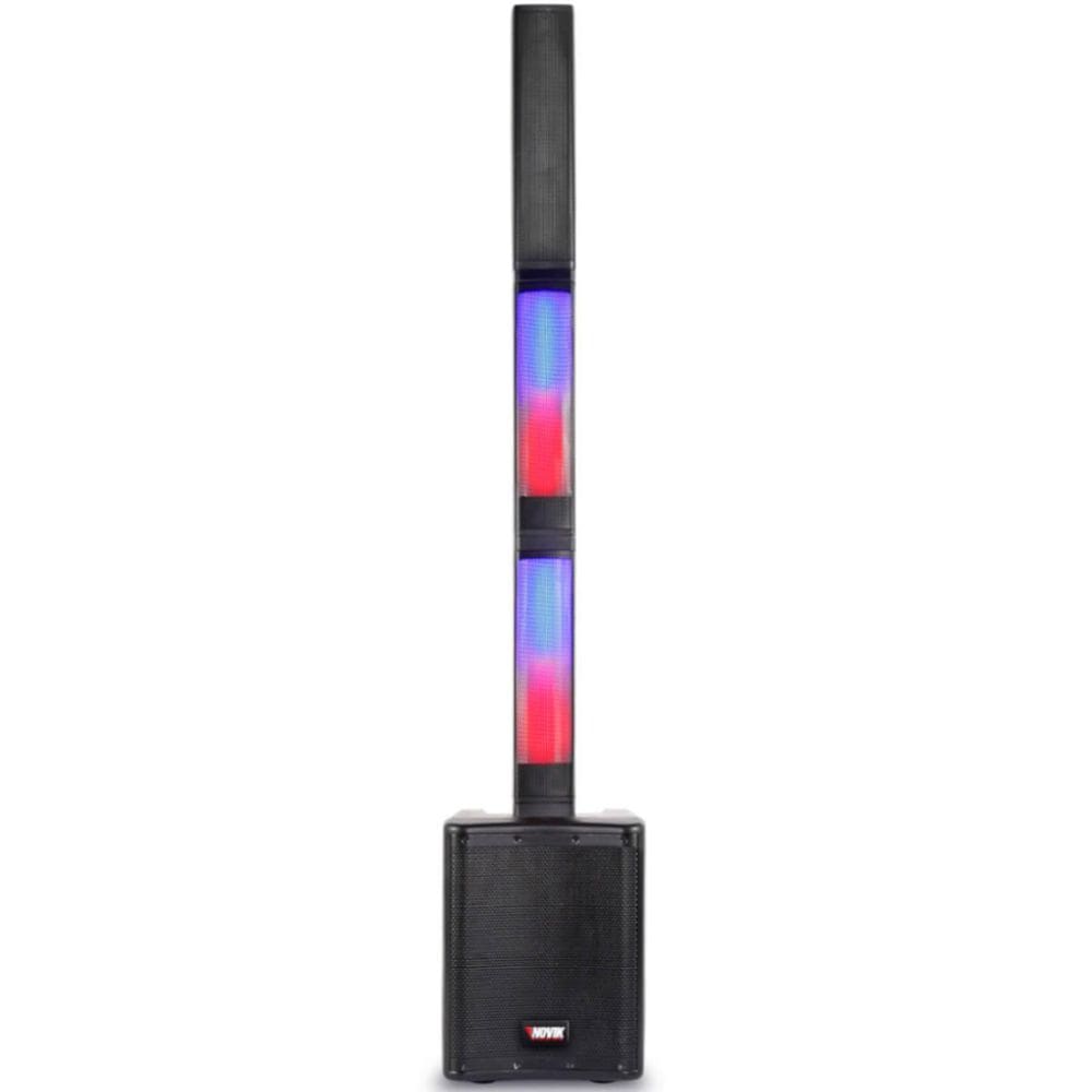 Caixa Bluetooth 4 Auto-Falantes Iluminação Rgb 8 400W Stage8
