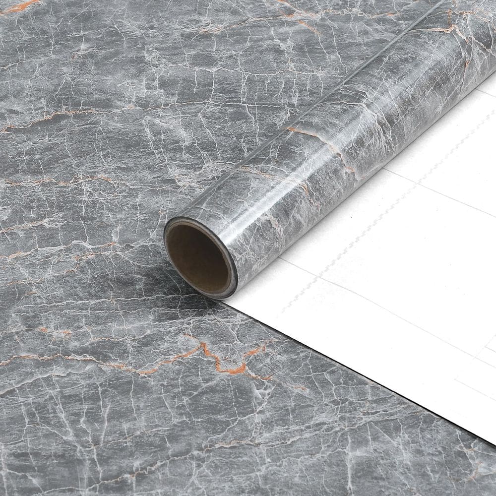 Papel de parede Yancorp Granite Grey Contact Paper 40cmx10m