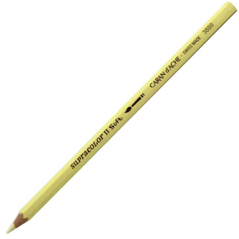 Lapis Aquarelavel Supracolor Caran D Ache 011 Pale Yellow