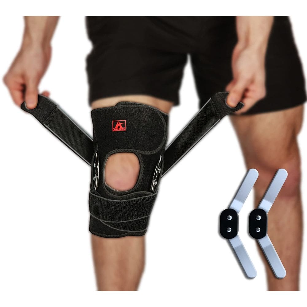 Suporte de joelheira ATHLEDICT articulado com alça Arthritis XXL