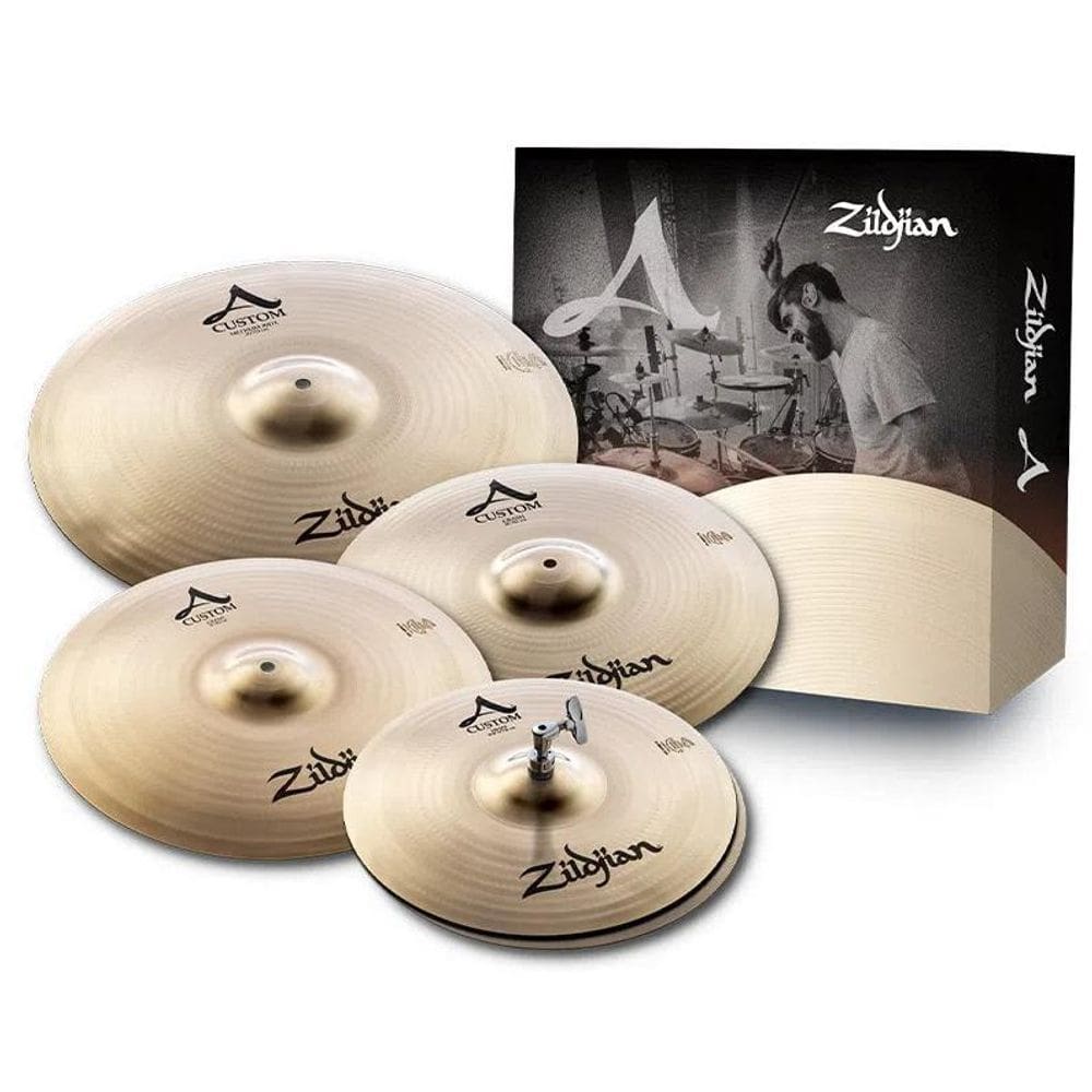 Kit De Pratos Zildjian A Custom Series 14, 16, 18, 20 A20579