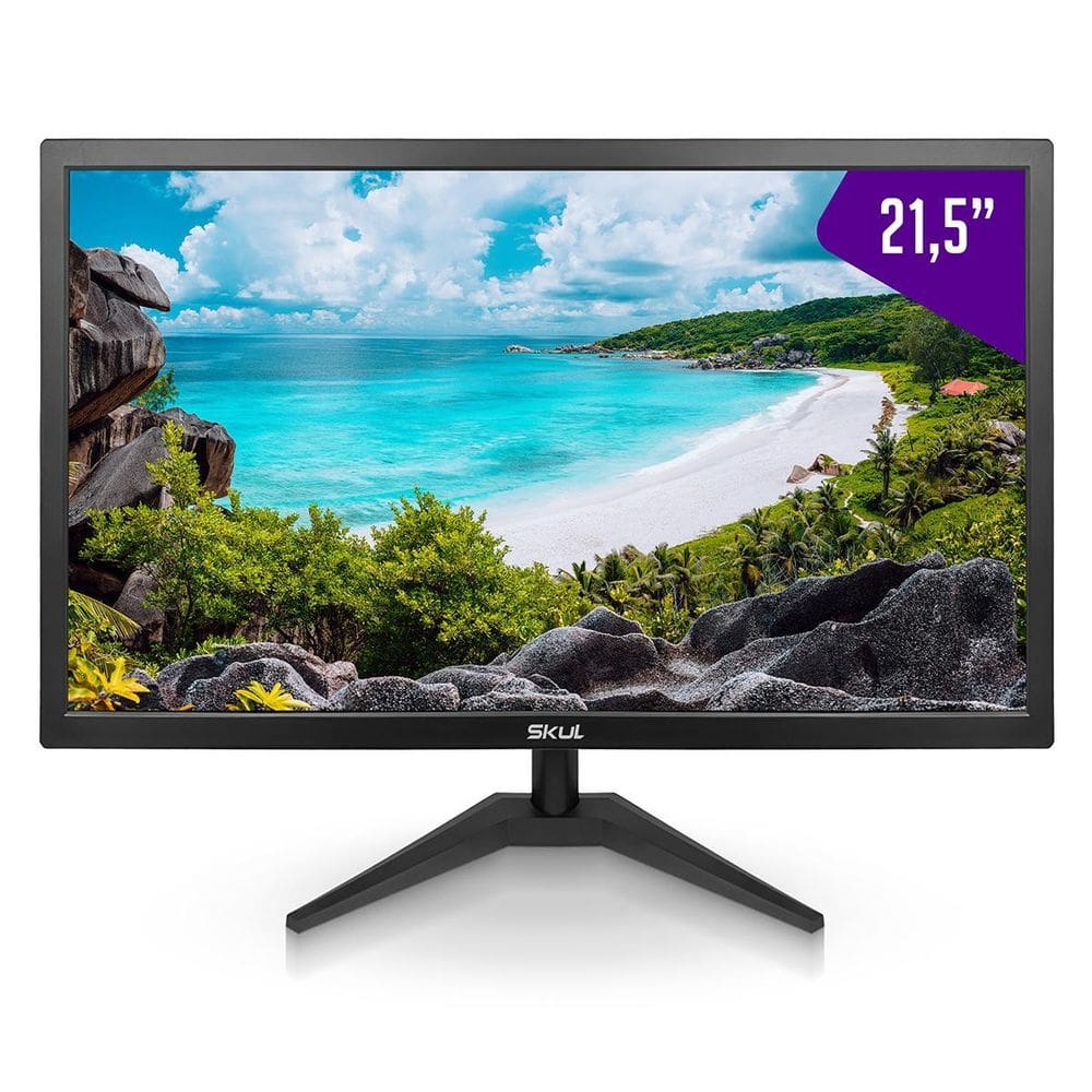 Monitor Skul 21,5 Office Led 5Ms Hdmi+Vga - Sm2155Msy