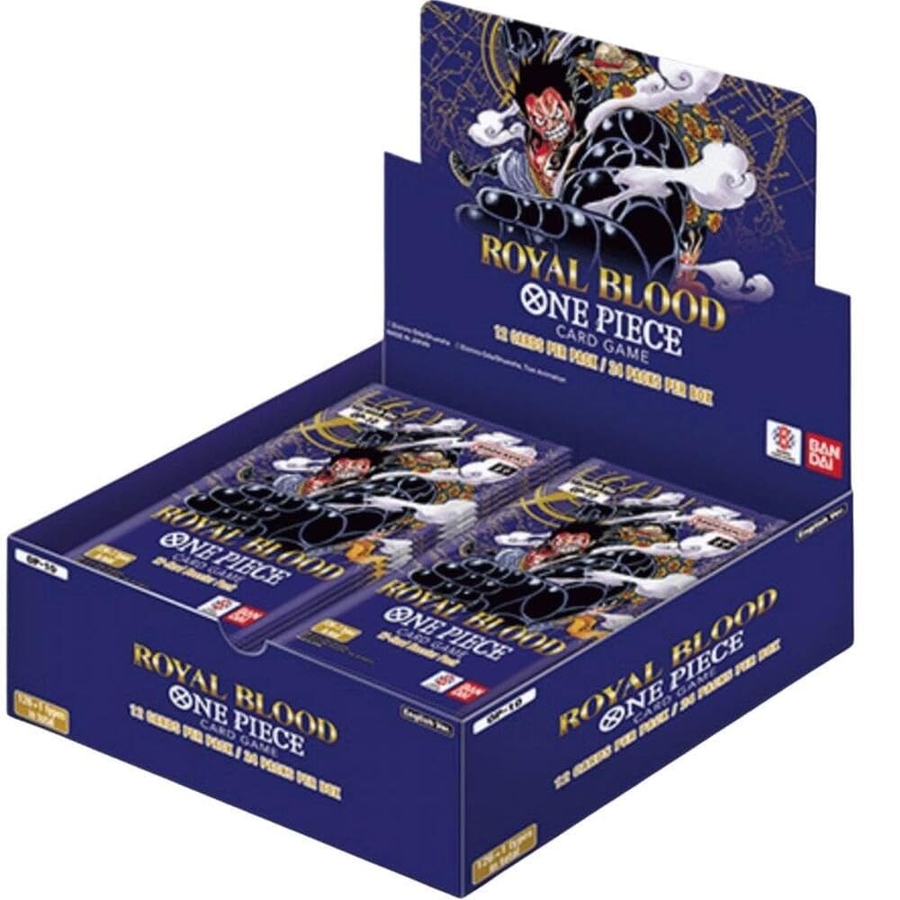 Jogo de cartas colecionáveis Booster Booster Box One Piece Royal Blood OP10