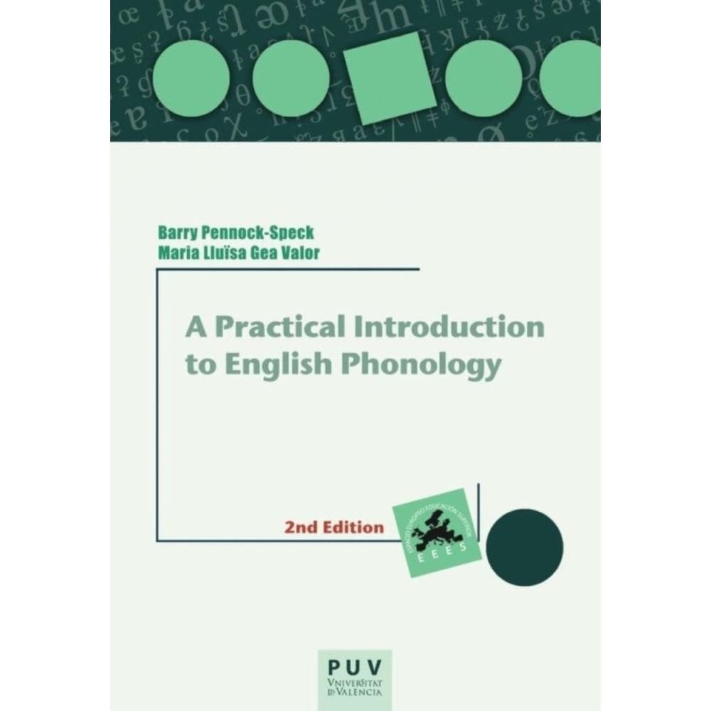 A Practical Introduction to English Phonology - Inglês