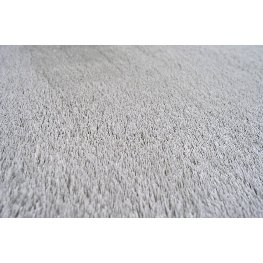 Tapete Esplendor Antiderrapante 100% Poliéster 50x90cm Jolitex - Esplendor Cinza