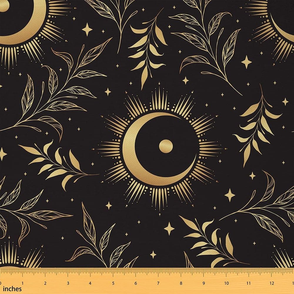 Tecido Castle Fairy Exotic Sun and Moon Outdoor 1m