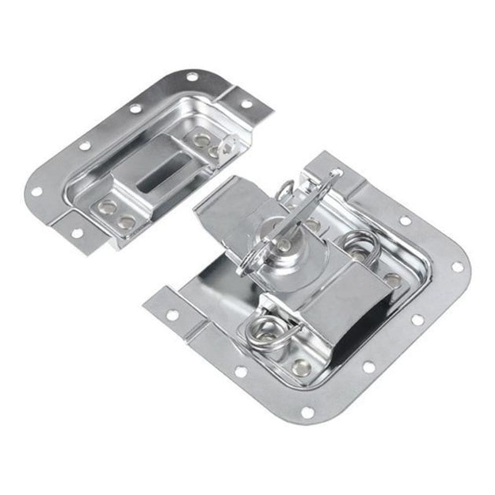 Fecho Borboleta Grande Cromado Porta Cadeado Lu-F01 Luminos