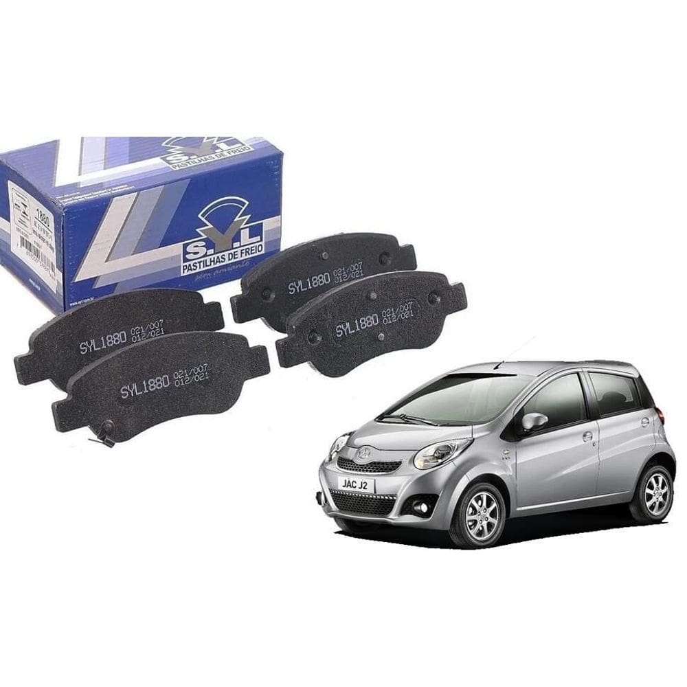 Pastilha Freio Dianteira Jac J2 2012 2013 2014 2015 2016 Syl