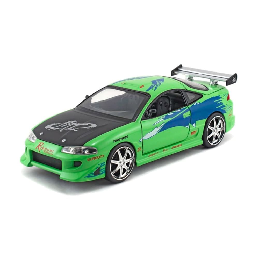 Miniatura Mitsubishi Eclipse Brian Velozes E Fur 1:24 Jada