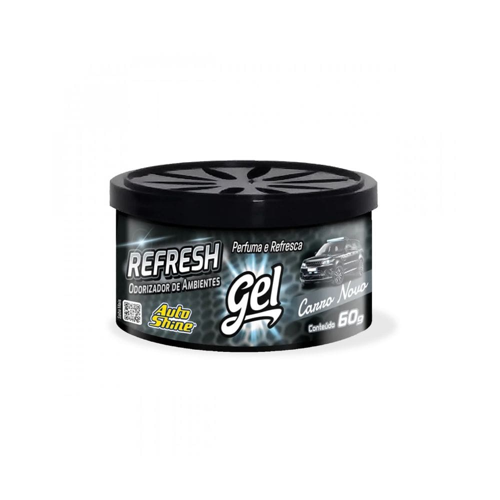 Odorizador Cheirinho De Carro Gel Carro Novo 60g Autoshine
