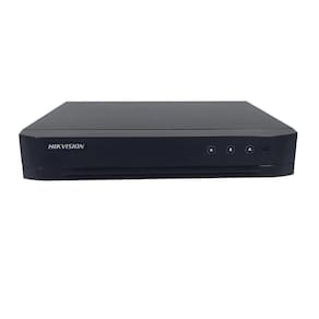 Gravador Digital DVR Hikvision Lite 4 Canais Full HD 1080P, BNC, USB, Preto