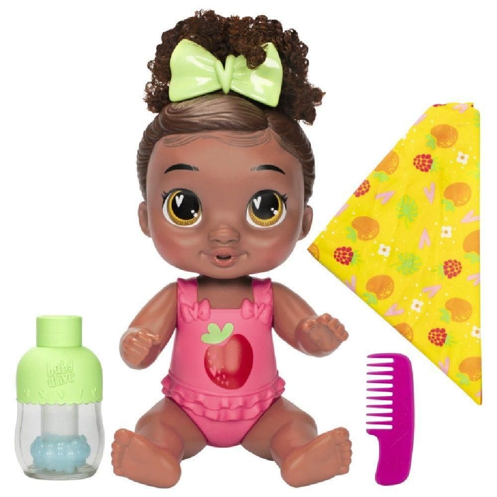 Baby Alive Bebê Shampoo Berry Boo Negra - Hasbro