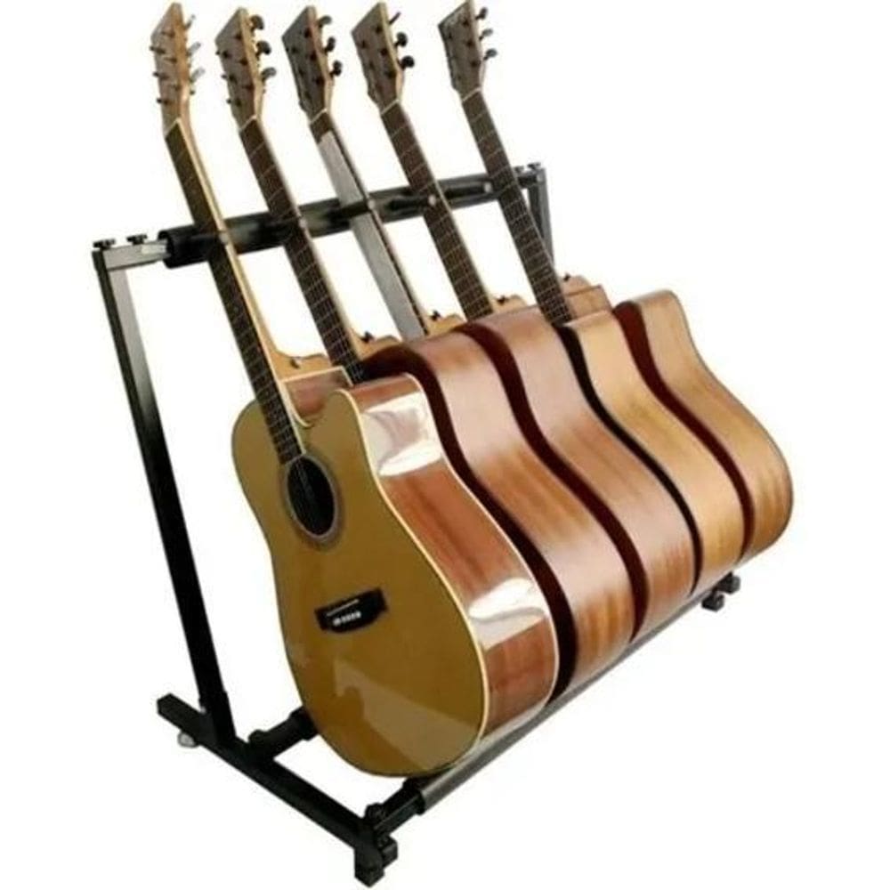 Suporte 5 Instrumentos Cordas Desmontável Resistente