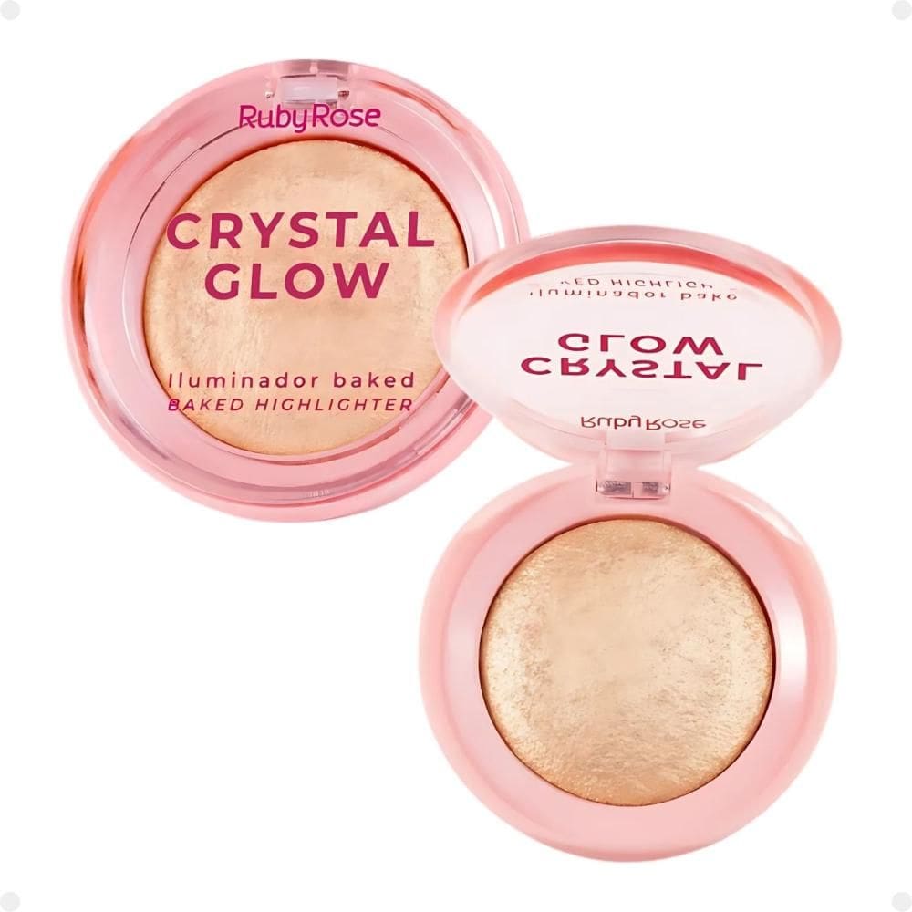 Iluminador Baked Ruby Rose Crystal Glow Solar Flare Hb-m700-7