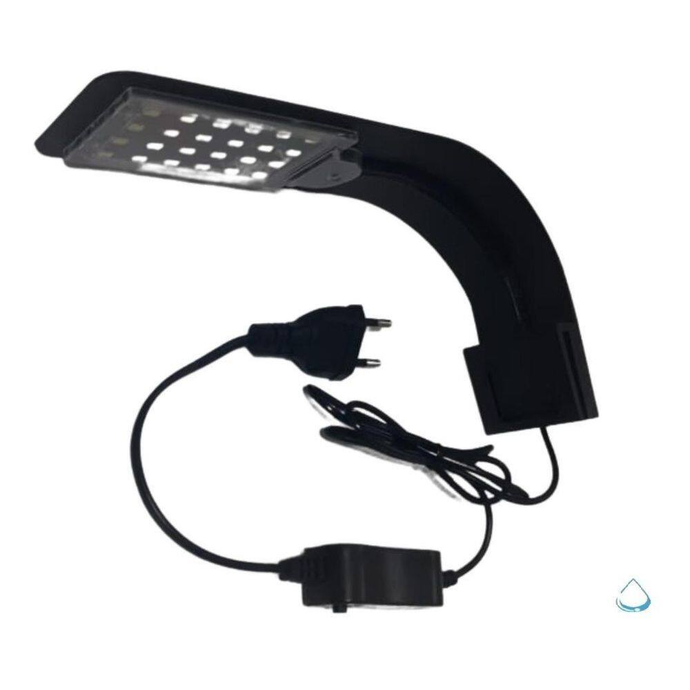 Luminária Aquário Led Soma X5 10W Branco Vermelho 110V