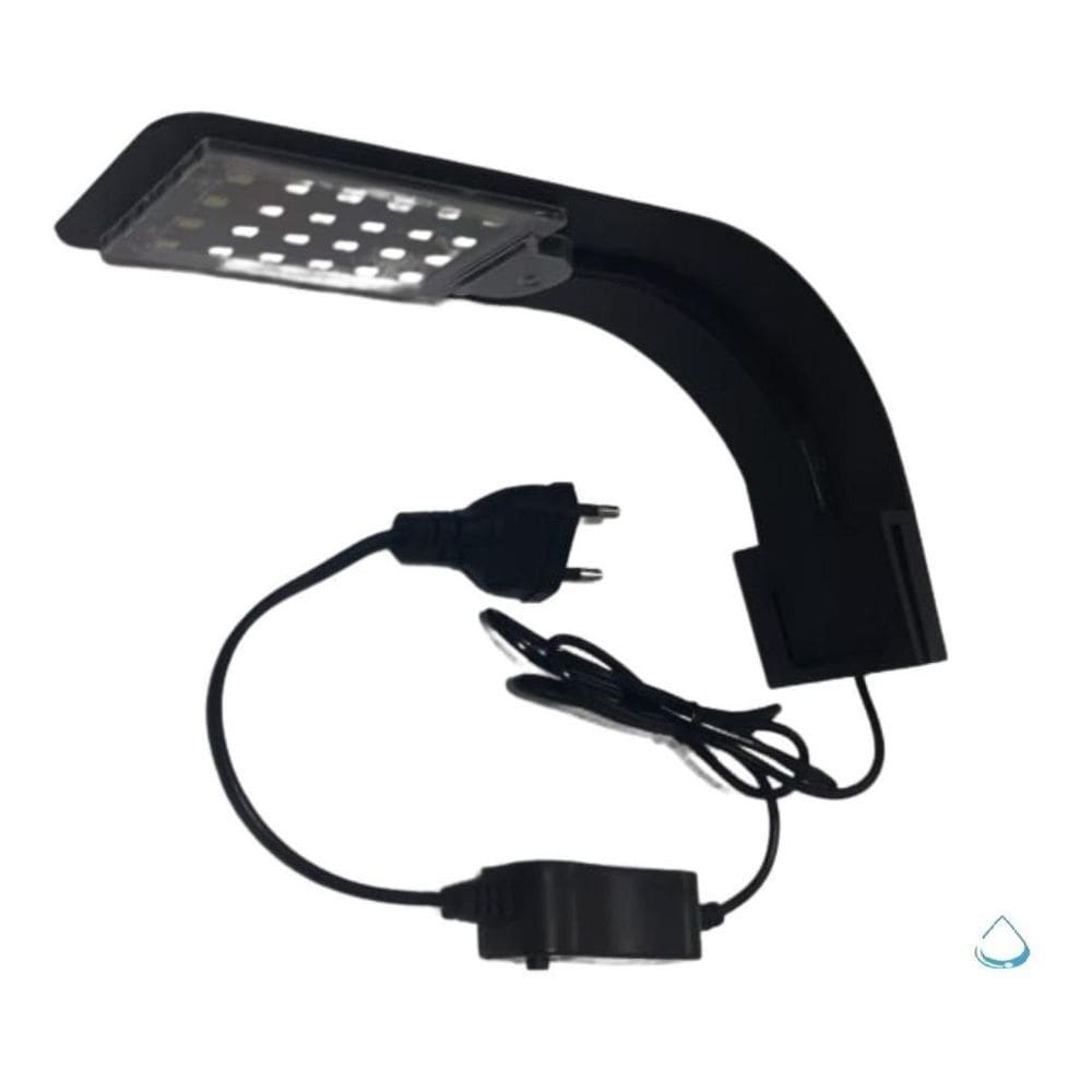 Luminária Aquário Led Soma X5 10W Branco Vermelho 110V