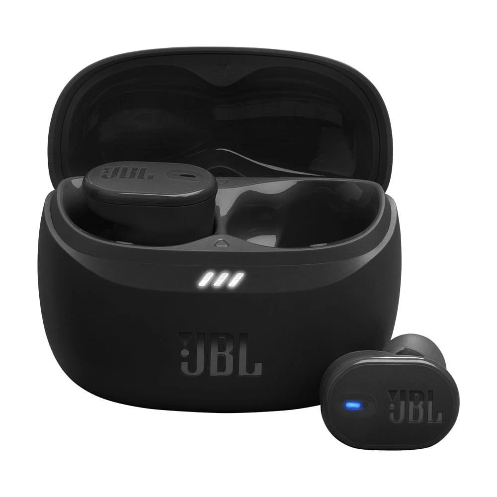 Fone de Ouvido JBL Tune Buds 2, Bluetooth, Cancelamento de ruído, Resistente á Água e Poeira, Preto
