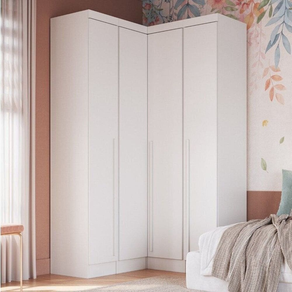 Guarda-roupa Modulado 3 Peças Infinity Branco Line
