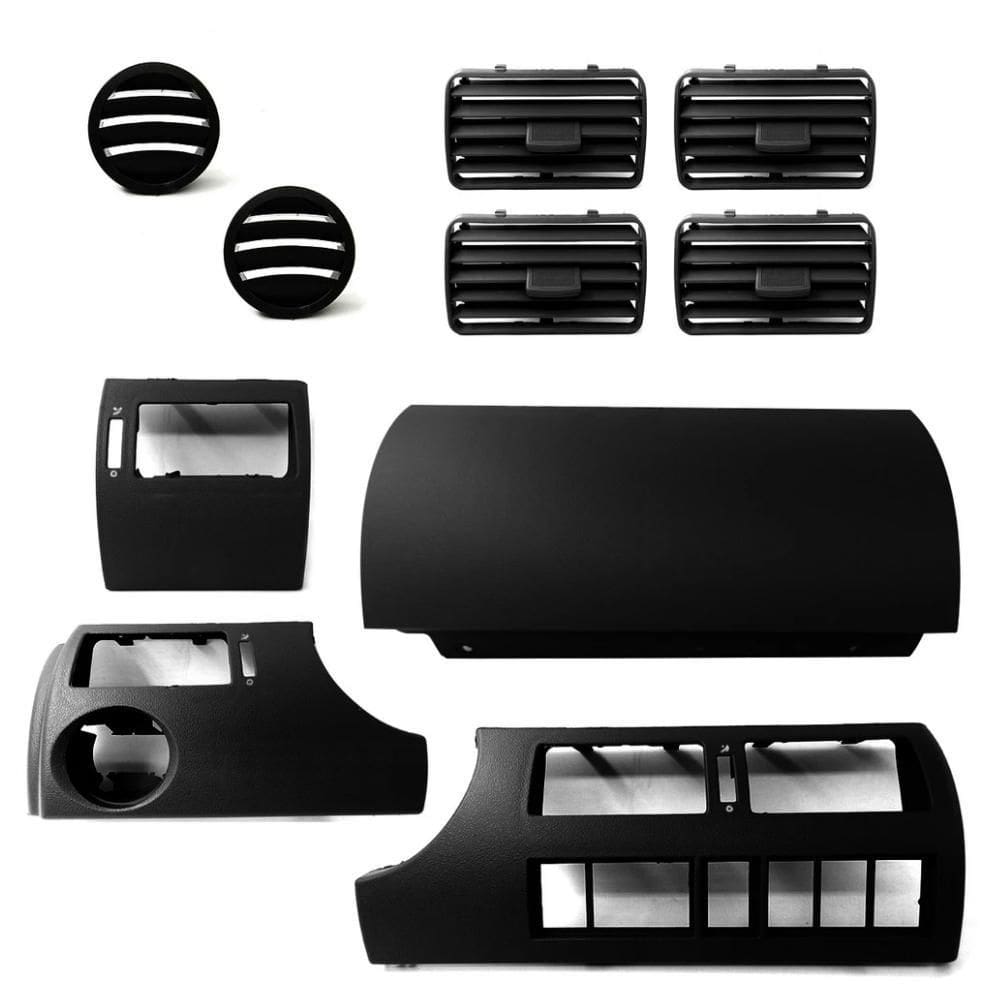 Kit Moldura Painel + 4 Difusores Ar Gol Saveiro Parati G3