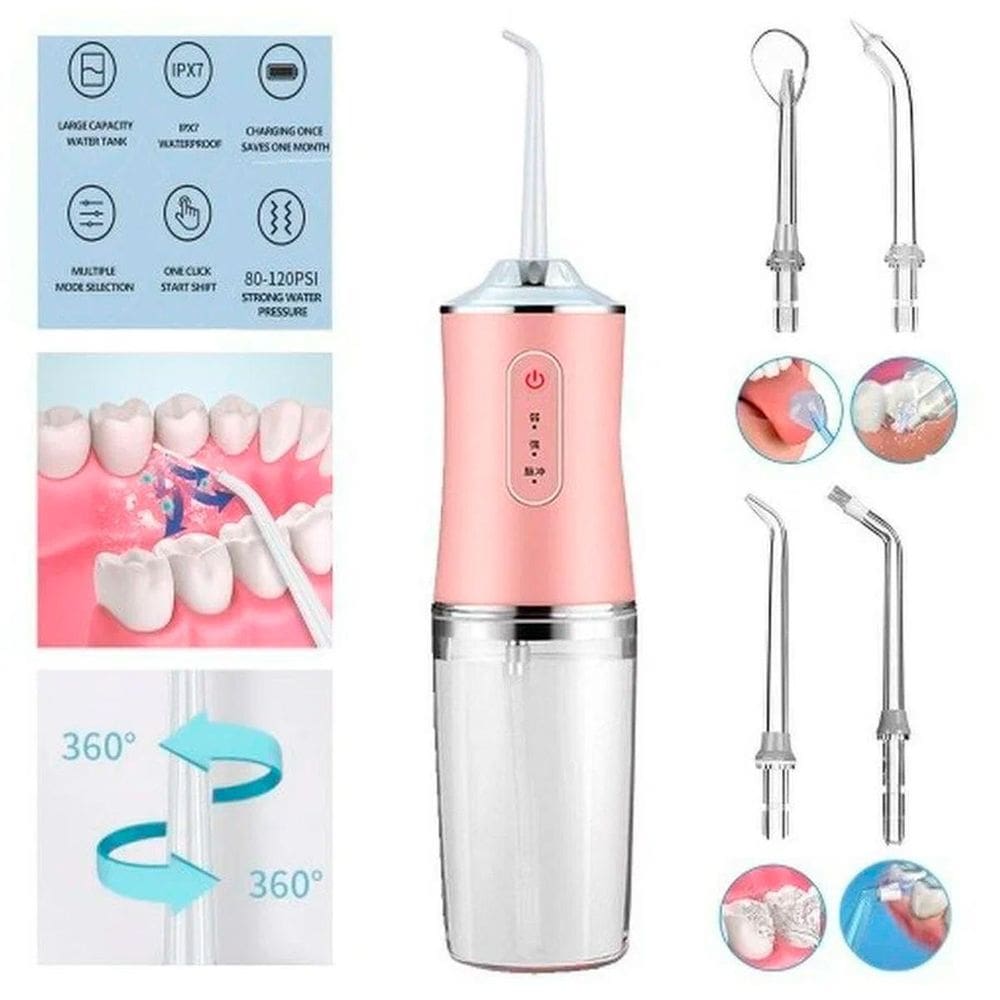 Irrigador Oral Recarregável Waterpik - Limpeza Prática