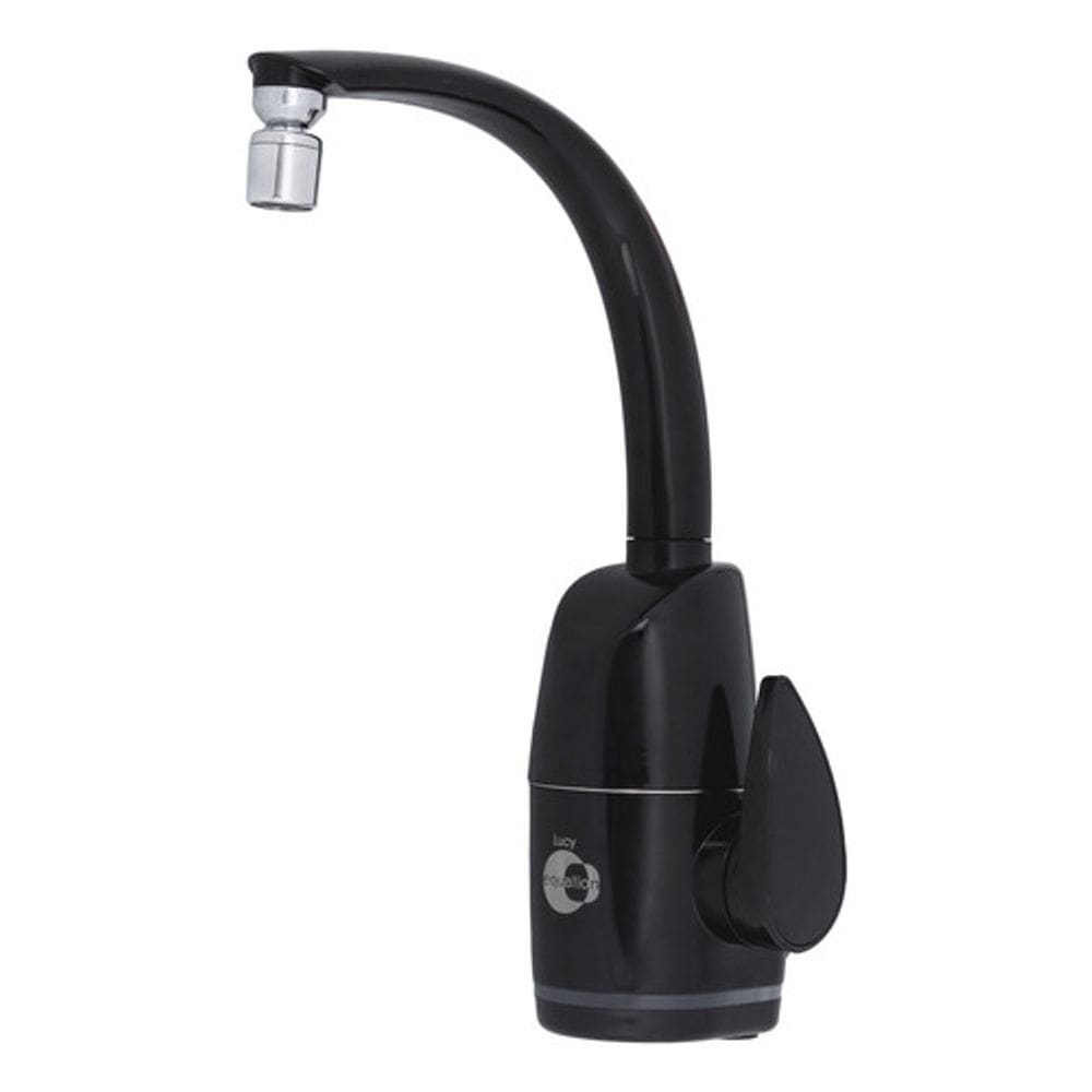 Torneira Eletrica Bica Alta Preta 110v Lucy Equation