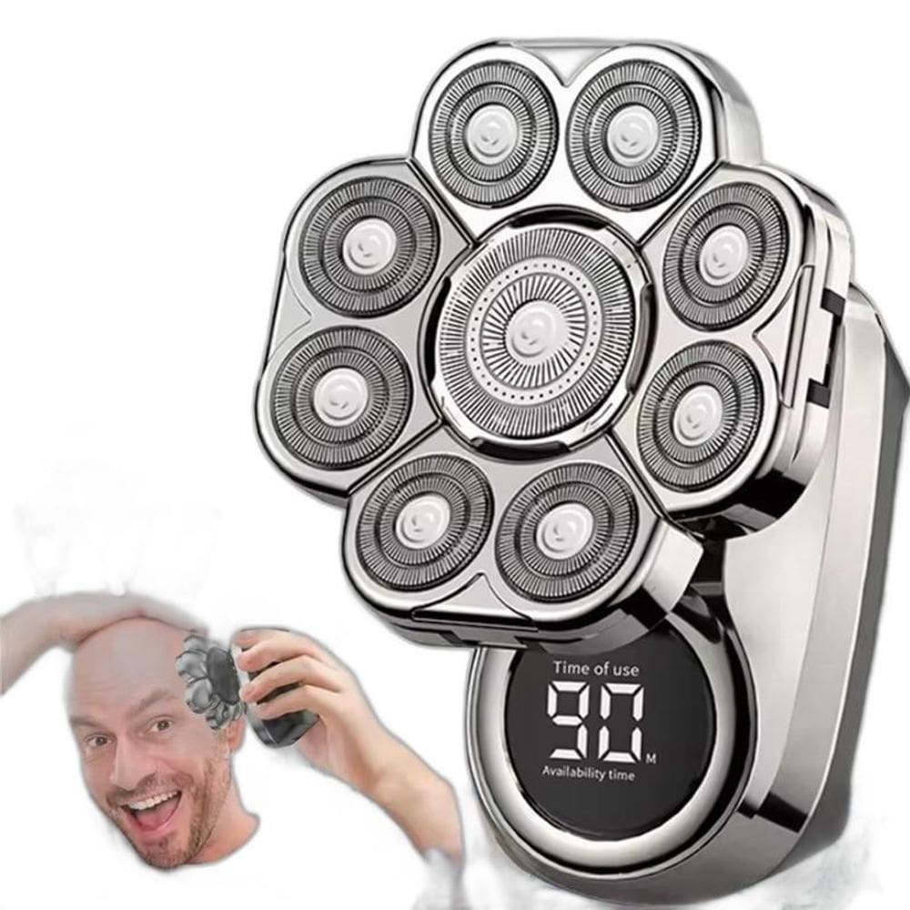 Barbeador Multifuncional Com Tela Inteligente Led