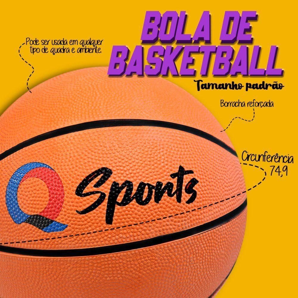 Kit 03 Bola De Basquete Tamanho Padrão Oficial Basketball