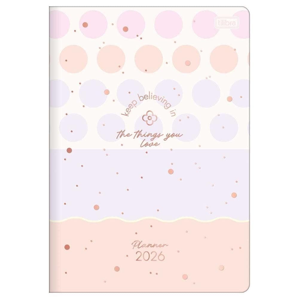 Planner Mensal 2026 Grampeado M7 Soho Poa Tilibra