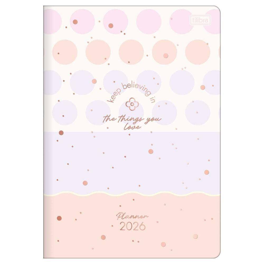 Planner Mensal 2026 Grampeado M7 Soho Poa Tilibra