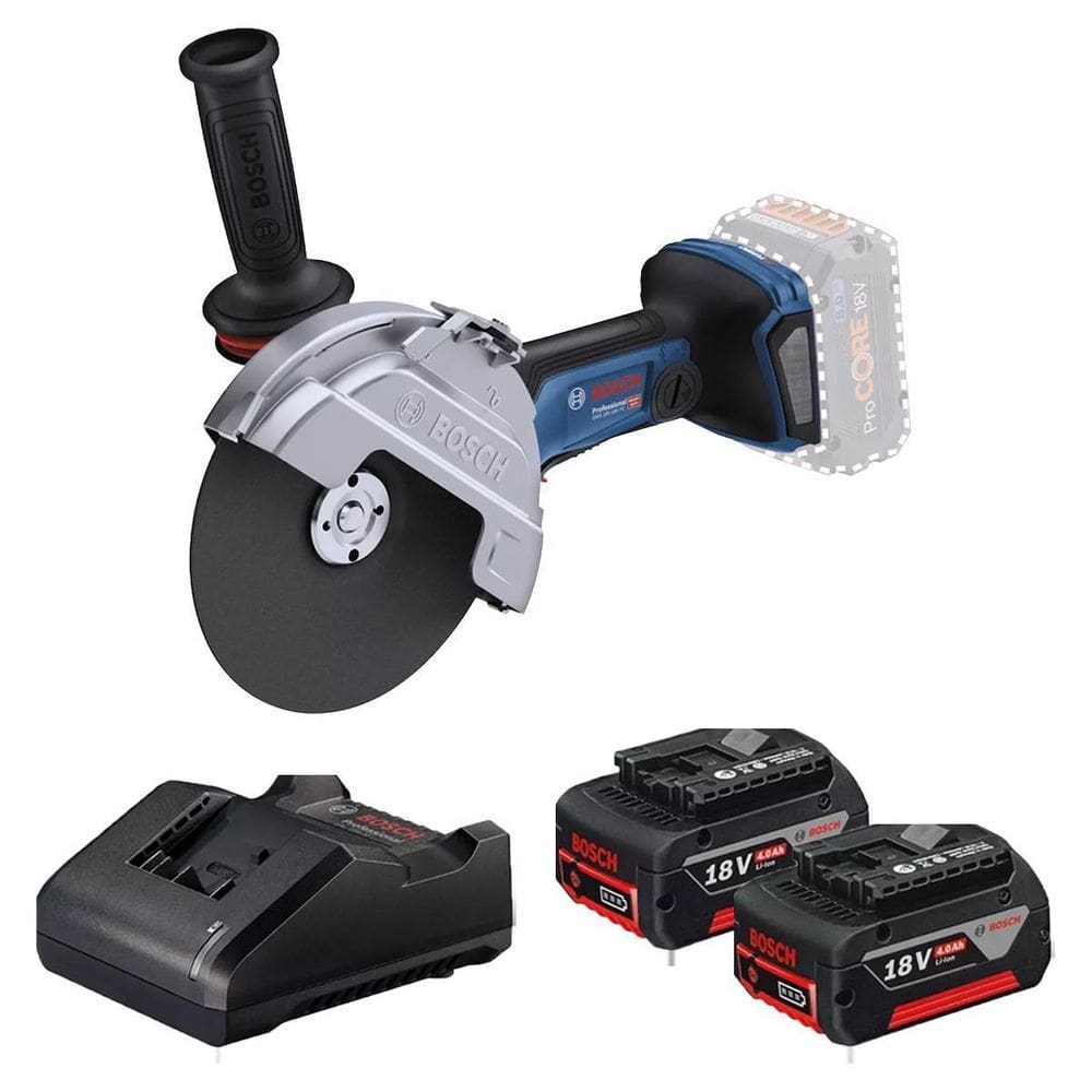Esmerilhadeira 18V Brushless S/ Fio Gws 18V-180 Pc Bosch