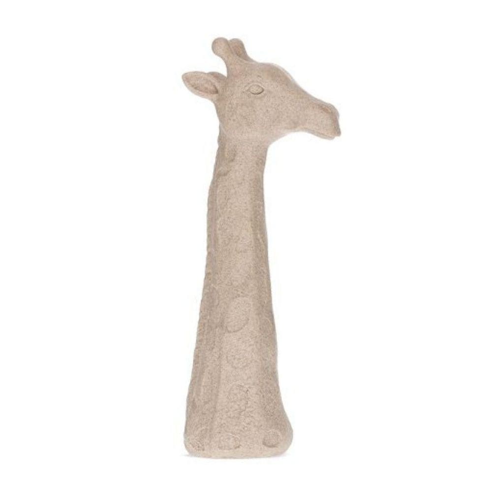 Escultura Girafa Em Poliresina 40,5X15,5X11Cm 20931-G Mart