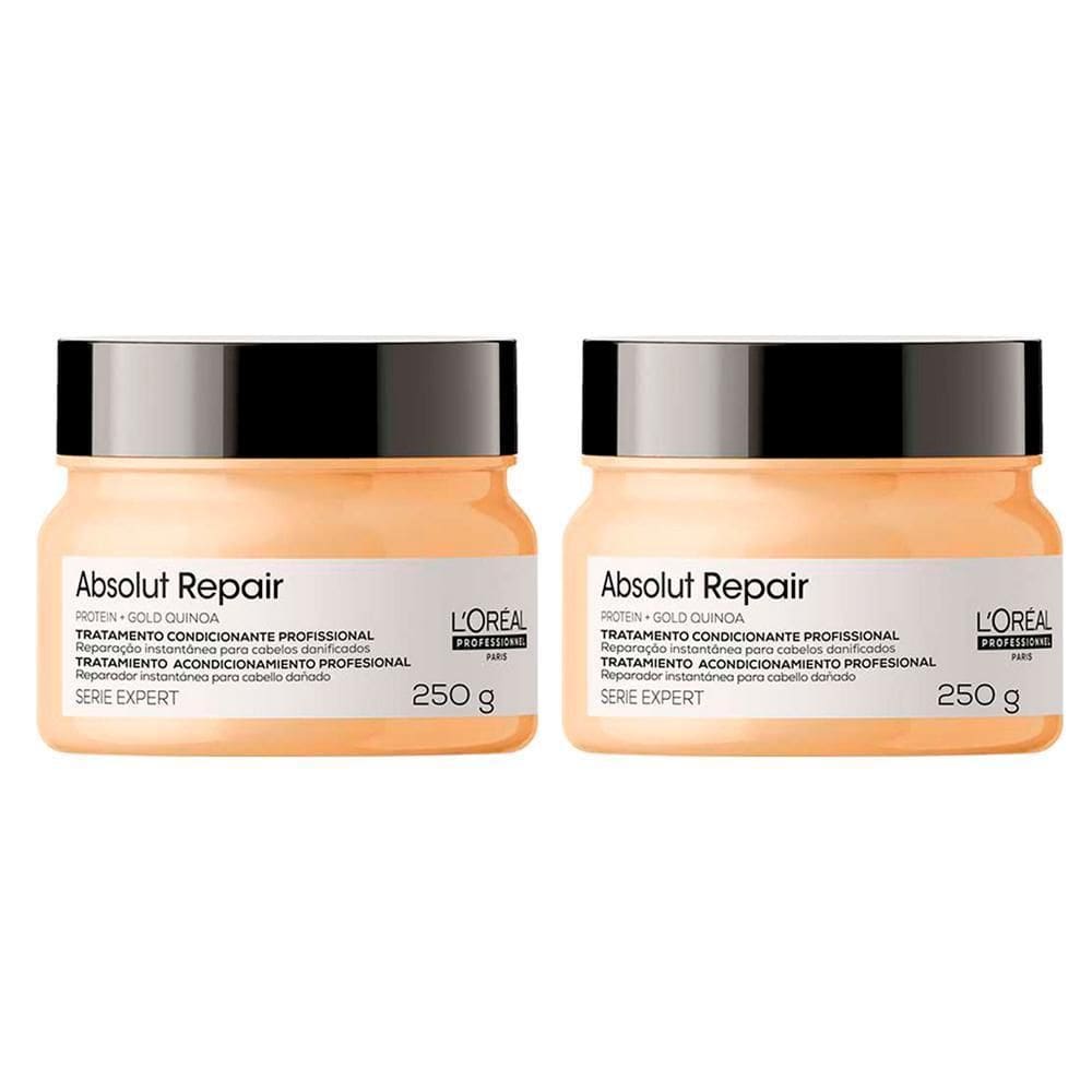Kit L`Oréal Gold Quinoa - Másc De Reparação 250G -2 Unidades