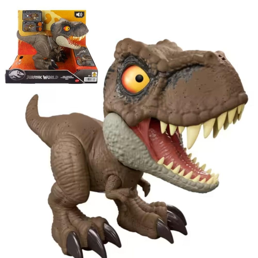 Jurassic World Dinossauro Comando De Rugido T. Rex - Mattel