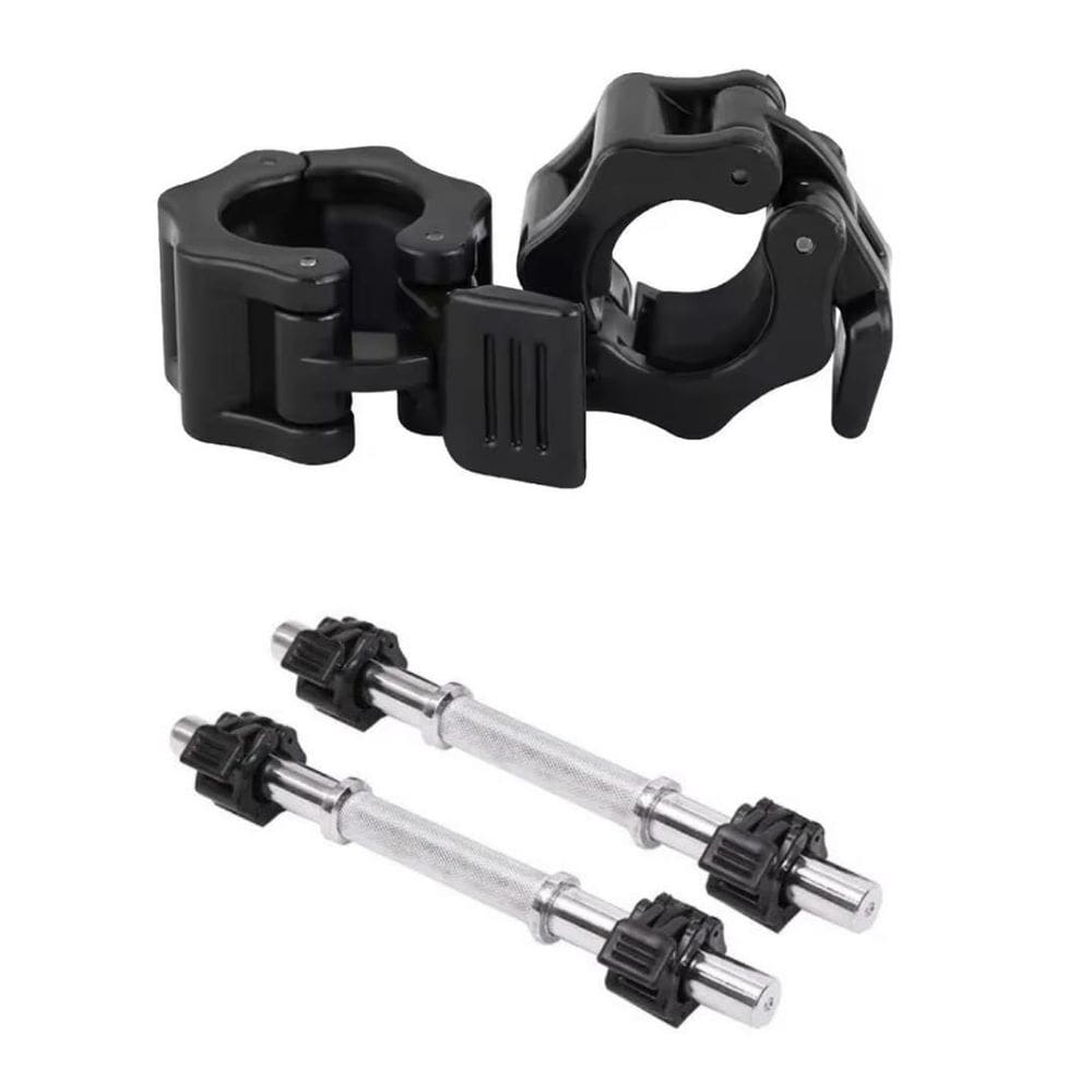 Par Presilha 25Mm 50Mm Barra Anilha Halter Academia-25Mm