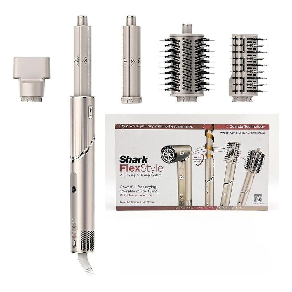 Secador Escova De Cabelo Shark Flexstyle Air Styling Hd430