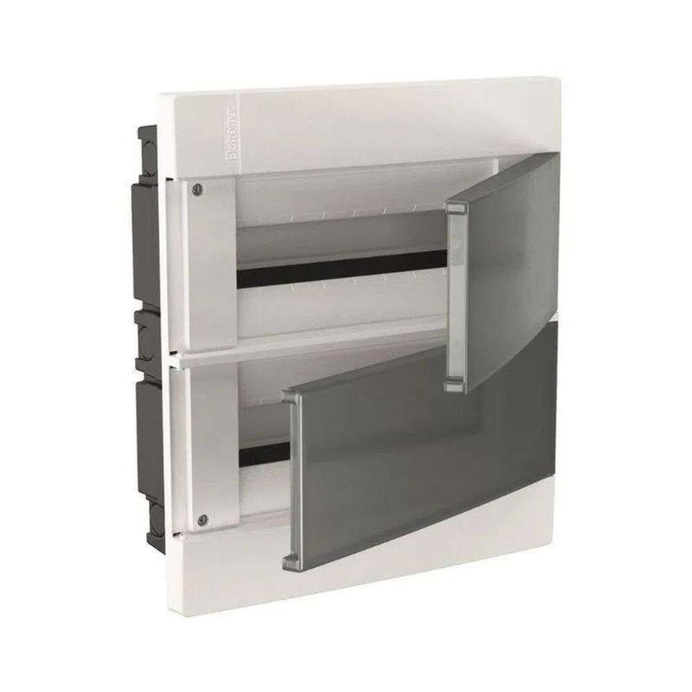 Caixa Passagem Embutir Fume 24/16 Disjuntor Vt24 Eletromar