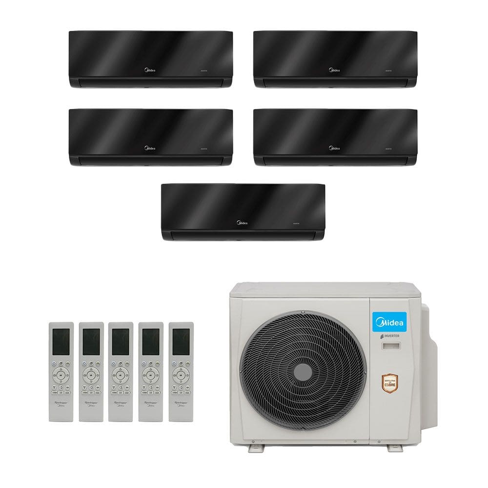 Ar-Condicionado Multi Split Inverter Springer Midea 42.000 (3x Evap HW 9.000 + 2x Evap HW 12.000) Quente/Frio 220V