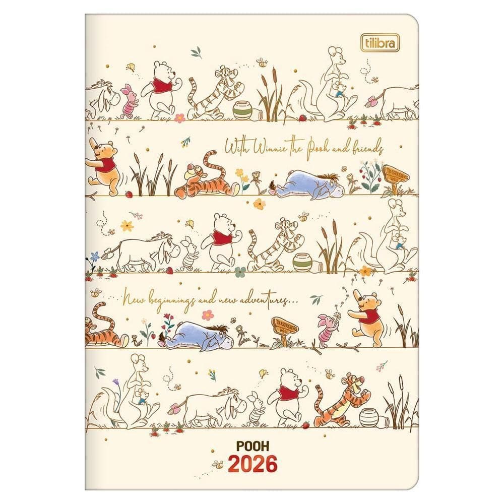 Planner Semanal 2026 Gramp M7 Pooh Winnie Tilibra