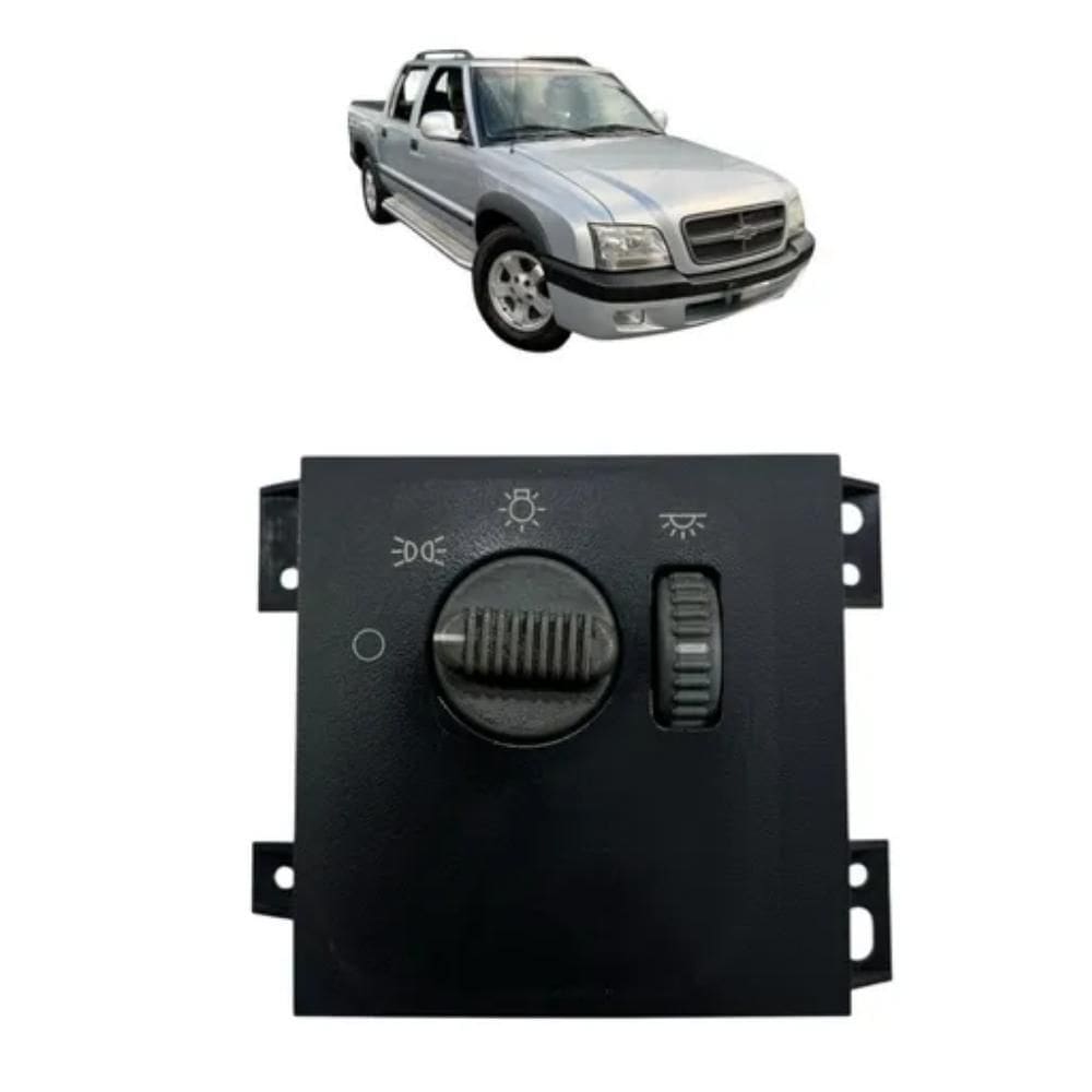 Botão Chave Luz Farol Milha S10 Blazer 2001 A 2010 93285629
