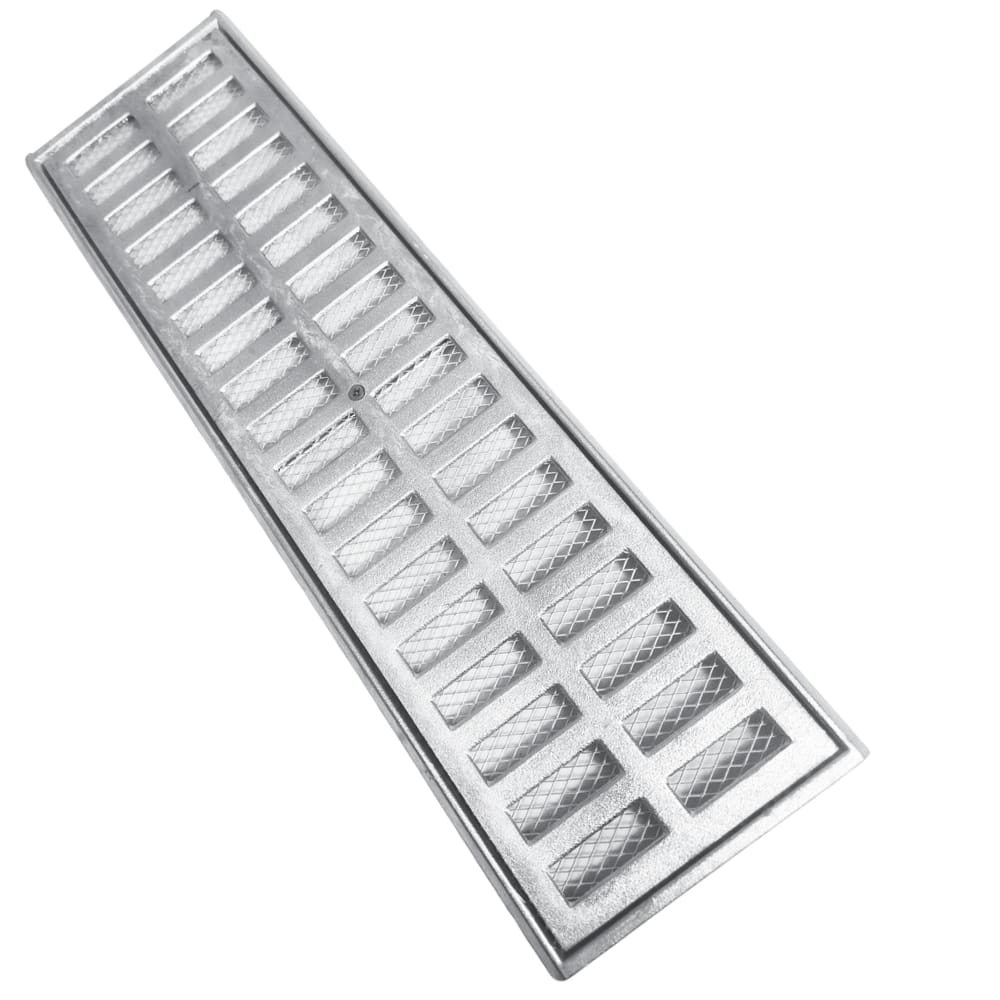 Ralo Alumínio Fundido 15 x 50 Tela e Parafuso Anti Furto