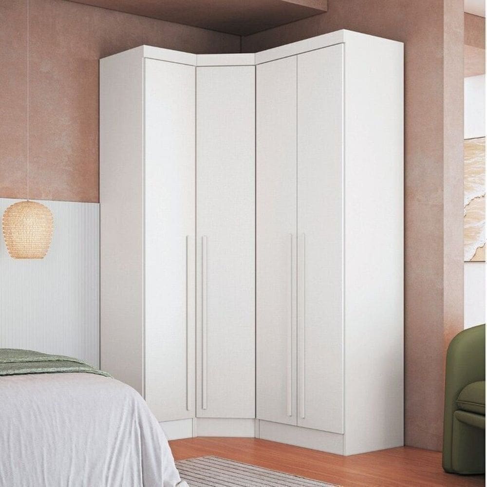 Guarda-roupa Modulado 3 Peças Infinity Branco Line
