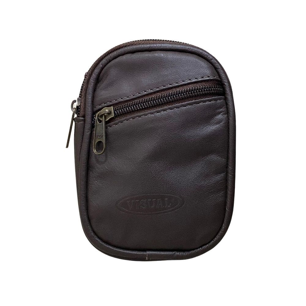 Mini Bolsa Porta Moeda Para Pochete Abc Bags 2100/18 - Café