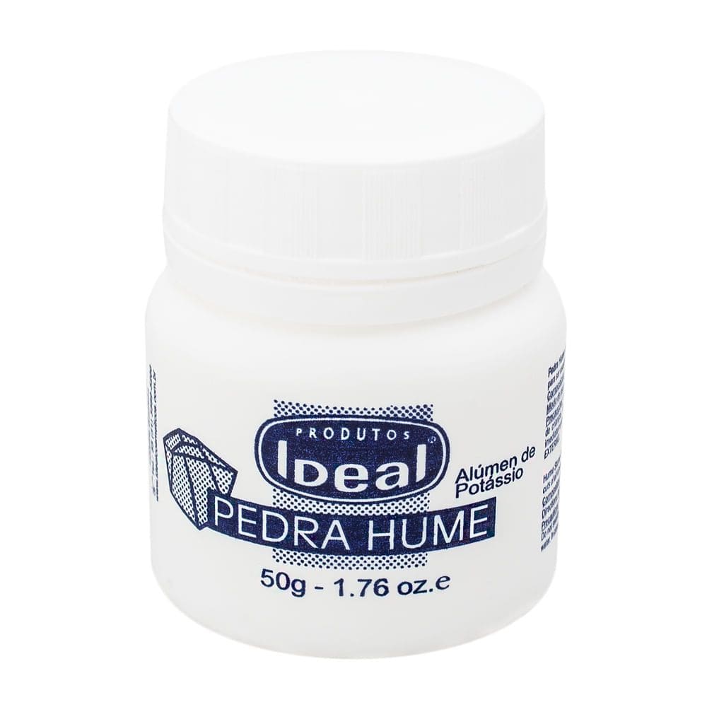 Pedra Hume Ideal Pó com 50g