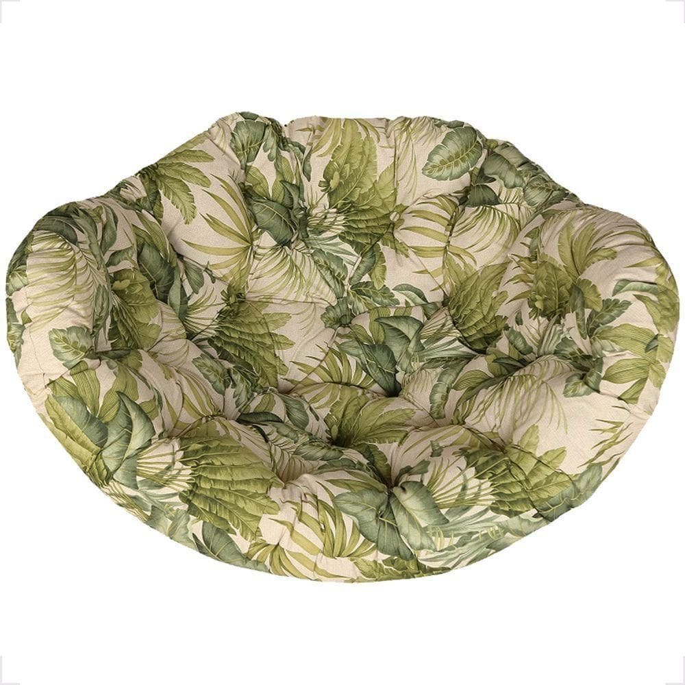 Almofada Futon Confortável P/ Balanço Ninho Palmares Bege