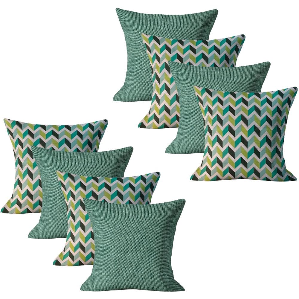 Kit 8 Capas de Almofadas Moderna 45x45 Decorativa Kit 9