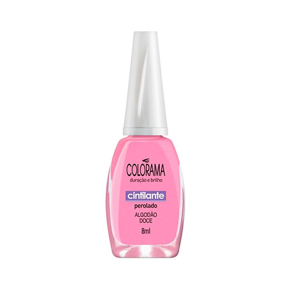 Esmalte Colorama Cor Algodão Doce Perolado Cintilante com 8ml