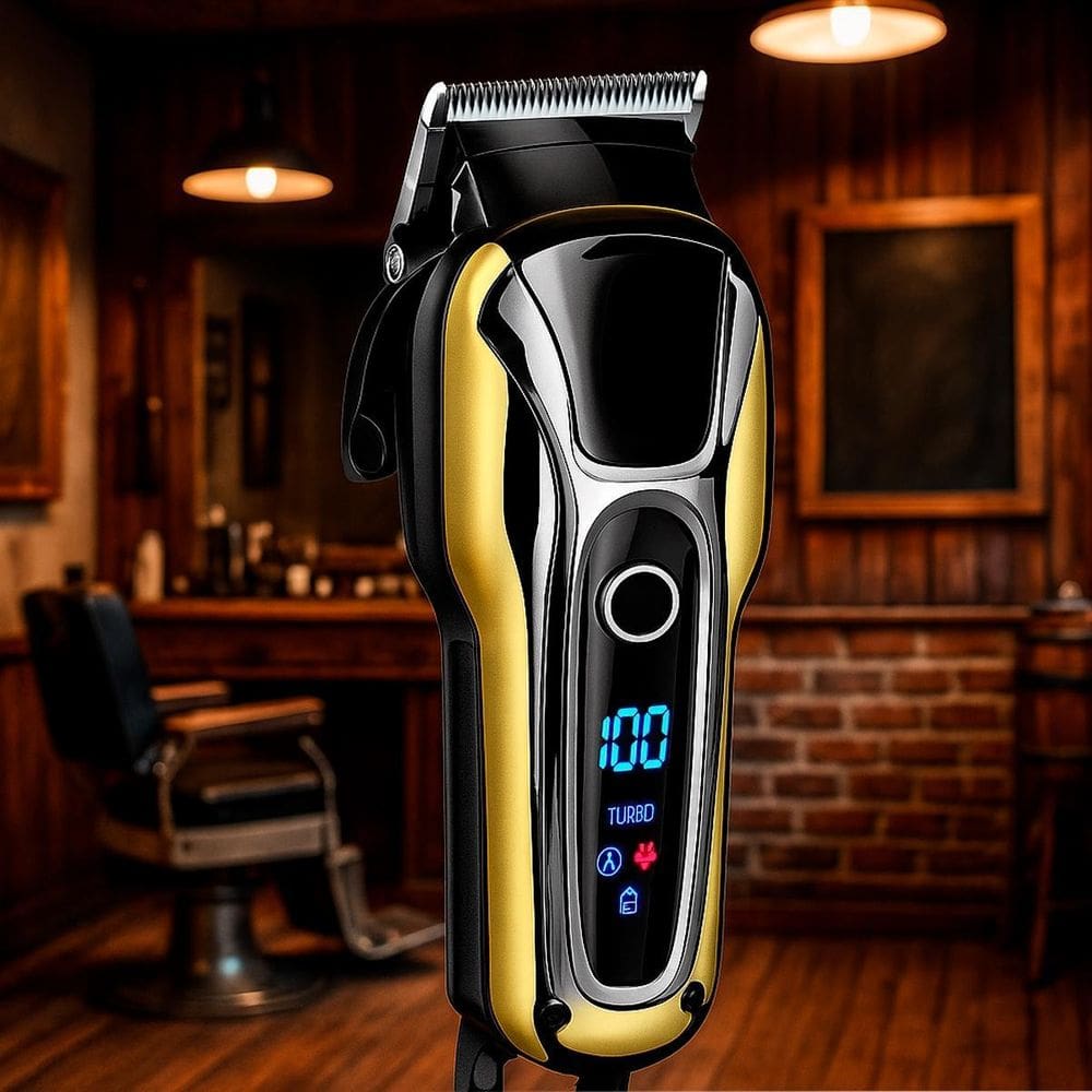 Máquina Elétrica Profissional Para Uso Em Barbearia