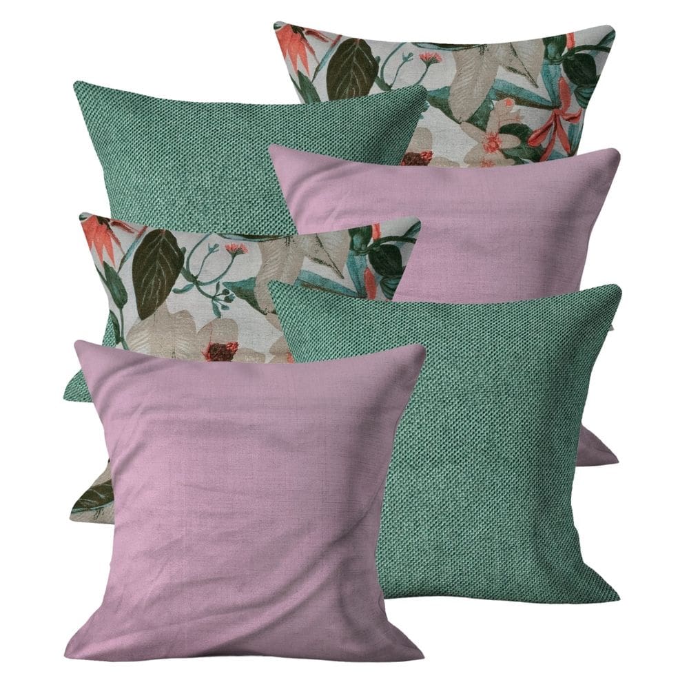 Kit 6 Capas de Almofadas Moderna 45x45 Decorativa Kit 07