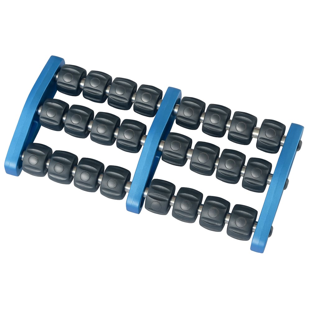 Massageador Manual Magnético Duplo Para Pés Azul Único - Terumi