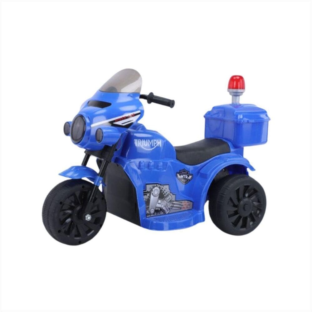 Moto Eletrica Crianca Mini Motinha Infantil Sirene Luz Led